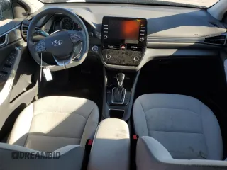 2021 Hyundai Ioniq Blue with VIN KMHC65LC2MU255550, listed as a Copart auction lot 49735265 with 81,756 mi miles and Salvage title. Bid and sale history available at DreamBid. Image 8.