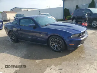 2010 Ford Mustang GT with VIN 1ZVBP8CH2A5134286, listed as a Copart auction lot 54556825 with 132,231 mi miles and Salvage Title. Bid and sale history available at DreamBid. Image 4.