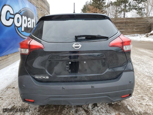2020 Nissan Kicks S with VIN 3N1CP5BV5LL531557, listed as a Copart auction lot 44460925 with 62,283 mi miles and Clean Title. Bid and sale history available at carsss.com. Image 6.