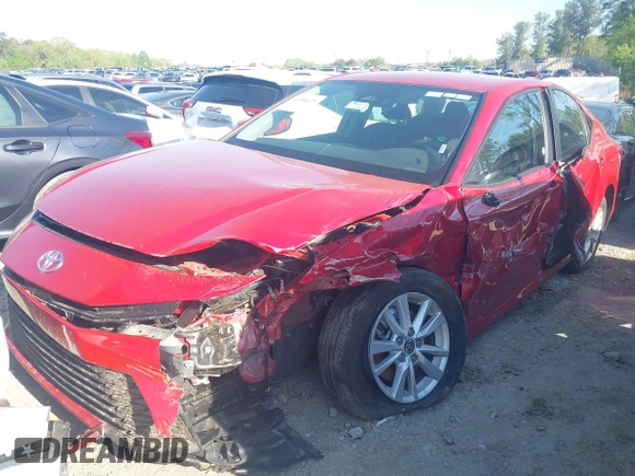 2025 Toyota Camry LE with VIN 4T1DAACK1SU042282, listed as a IAAI auction lot 41986639 with Not Provided miles and . Bid and sale history available at DreamBid. Image 13.