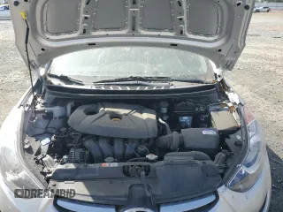 2013 Hyundai Elantra GLS с VIN KMHDH4AE9DU726235, выставлен на аукционе Copart как лот 59017135 с пробегом Не указан миль и Списание • Salvage title. История ставок и продаж доступна на DreamBid. Изображение 11.
