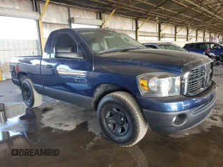 2008 Dodge 1500 ST with VIN 1D7HA16KX8J204749, listed as a Copart auction lot 53545735 with 185,592 mi miles and Clean Title. Bid and sale history available at DreamBid. Image 4.