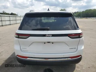 2024 Jeep Grand Cherokee Limited with VIN 1C4RJHBG7RC180487, listed as a Copart auction lot 54525145 with 9,821 mi miles and Salvage title. Bid and sale history available at DreamBid. Image 6.