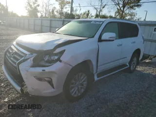 2015 Lexus GX 460 with VIN JTJBM7FX0F5090690, listed as a Copart auction lot 47667175 with 131,395 mi miles and Salvage Title. Bid and sale history available at carsss.com. Image 1.