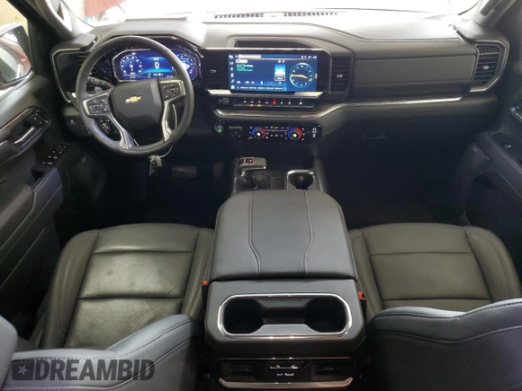 2024 Chevrolet Silverado 1500 LTZ with VIN 1GCUDGED4RZ266348, listed as a Copart auction lot 42705115 with 14,826 mi miles and Salvage Title. Bid and sale history available at DreamBid. Image 8.