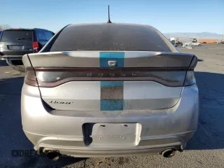 2016 Dodge Dart SXT Sport with VIN 1C3CDFFA6GD821986, listed as a Copart auction lot 41791395 with 86,986 mi miles and Salvage Title. Bid and sale history available at carsss.com. Image 6.