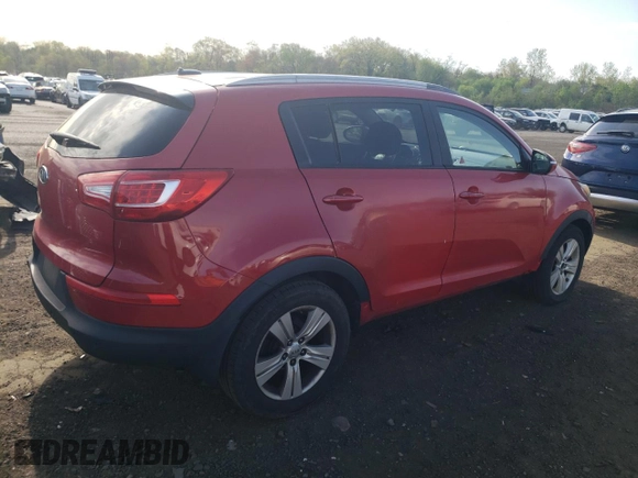 2012 Kia Sportage LX with VIN KNDPBCA27C7292087, listed as a Copart auction lot 55181725 with 152,002 mi miles and Clean Title. Bid and sale history available at DreamBid. Image 3.