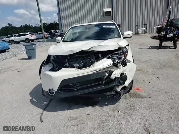 2017 Nissan Rogue Sport SV with VIN JN1BJ1CR8HW107590, listed as a Copart auction lot 51638115 with 34,579 mi miles and Salvage Title. Bid and sale history available at carsss.com. Image 15.