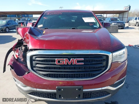 2018 GMC Acadia SLE with VIN 1GKKNKLA8JZ240358, listed as a IAAI auction lot 41228884 with 174,759 mi miles. Bid and sale history available at carsss.com. Image 13.