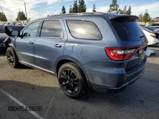 2021 Dodge Durango GT Plus with VIN 1C4RDHDG8MC846883, listed as a Copart auction lot 43172535 with Not Provided miles and Clean Title. Bid and sale history available at DreamBid. Image 2.