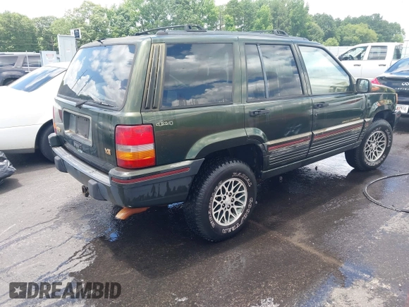 1995 Jeep Grand Cherokee Limited с VIN 1J4GZ78Y2SC558015, выставлен на аукционе IAAI как лот 42513097 с пробегом 218 392 миль миль и . История ставок и продаж доступна на DreamBid. Изображение 4.