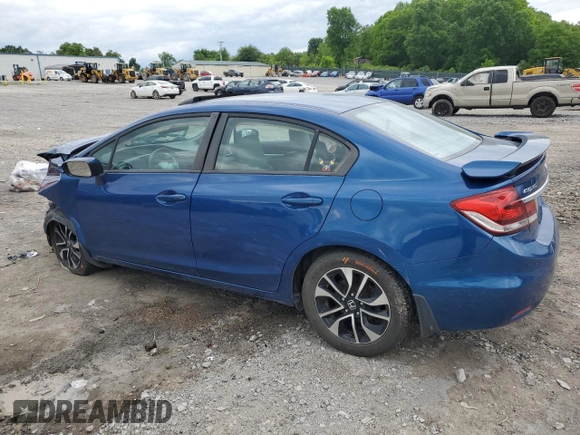 2015 Honda Civic EX z VIN 19XFB2F81FE058499, wystawiony jako Copart lot #55700965 z przebiegiem 106 410 mil mil oraz Czysty tytuł • Clean title. Historia ofert i sprzedaży dostępna na DreamBid. Obrazek 2.