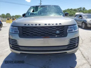 2021 Land Rover Range Rover P525 Westminster with VIN SALGS2SE3MA450912, listed as a Copart auction lot 57642085 with 75,755 mi miles and Salvage title. Bid and sale history available at DreamBid. Image 5.