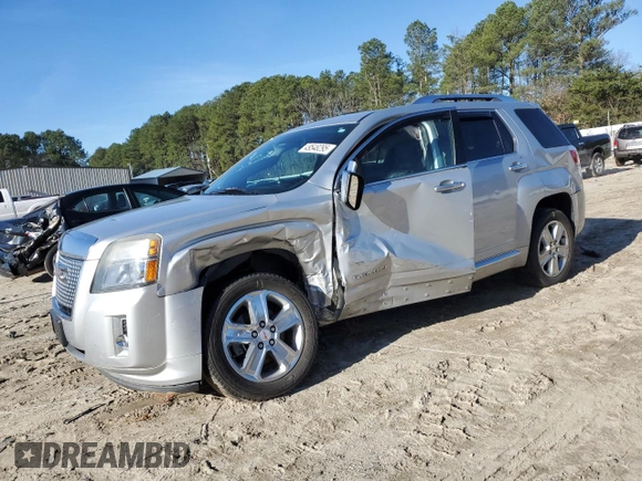 2015 GMC Terrain Denali with VIN 2GKALUEK4F6350832, listed as a Copart auction lot 49548295 with 90,771 mi miles and Salvage Title. Bid and sale history available at carsss.com. Image 1.