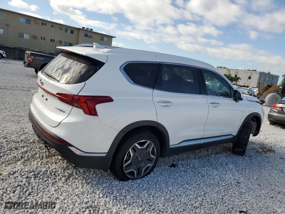 2023 Hyundai Santa Fe Hybrid SEL Premium with VIN 5NMS3DA12PH009355, listed as a Copart auction lot 41585735 with NaN miles and Non Repairable. Bid and sale history available at carsss.com. Image 3.