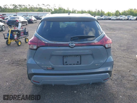 2023 Nissan Kicks SV with VIN 3N1CP5CV0PL534886, listed as a IAAI auction lot 41963040 with 20,841 mi miles. Bid and sale history available at carsss.com. Image 16.