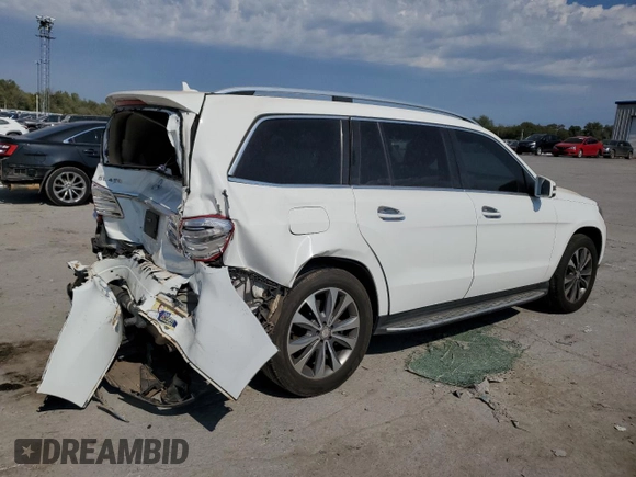 2016 Mercedes-Benz GL with VIN 4JGDF6EE5GA698435, listed as a Copart auction lot 73156434 with 137,302 mi miles and Salvage Title. Bid and sale history available at carsss.com. Image 3.