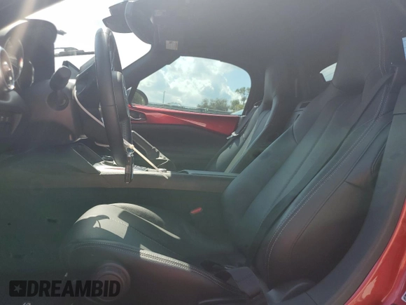 2020 Mazda MX-5 Miata Grand Touring z VIN JM1NDAD79L0415751, wystawiony jako Copart lot #71864574 z przebiegiem Nie podano mil oraz Szkoda całkowita • Salvage title. Historia ofert i sprzedaży dostępna na DreamBid. Obrazek 7.