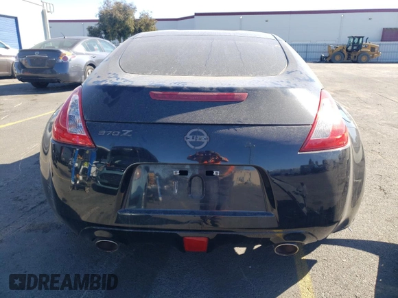 2015 Nissan 370Z with VIN JN1AZ4EHXFM444295, listed as a Copart auction lot 78216194 with 0 mi miles and Salvage Title. Bid and sale history available at carsss.com. Image 6.