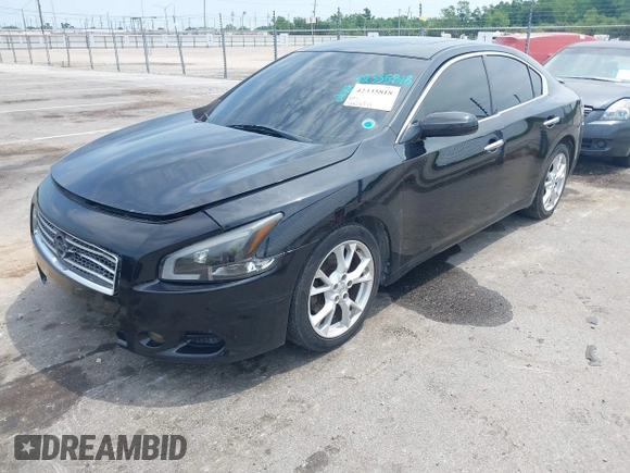 2012 Nissan Maxima SV with VIN 1N4AA5AP6CC803060, listed as a IAAI auction lot 42335818 with 214,097 mi miles and . Bid and sale history available at DreamBid. Image 2.