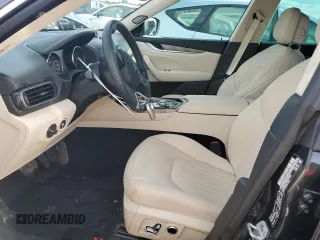 2021 Maserati Levante GranLusso with VIN ZN661XUL9MX372940, listed as a Copart auction lot 74105444 with 0 mi miles and Salvage Title. Bid and sale history available at carsss.com. Image 7.