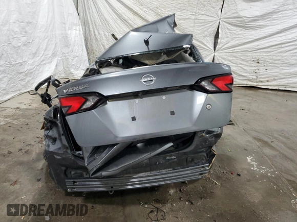 2024 Nissan Versa S с VIN 3N1CN8DVXRL881568, выставлен на аукционе Copart как лот 49678335 с пробегом Не указан миль и На запчасти • Non repairable. История ставок и продаж доступна на DreamBid. Изображение 6.