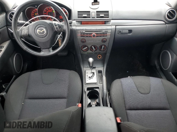 2007 Mazda 3 s Sport with VIN JM1BK323971762923, listed as a Copart auction lot 45624225 with 92,184 mi miles and Salvage Title. Bid and sale history available at carsss.com. Image 8.