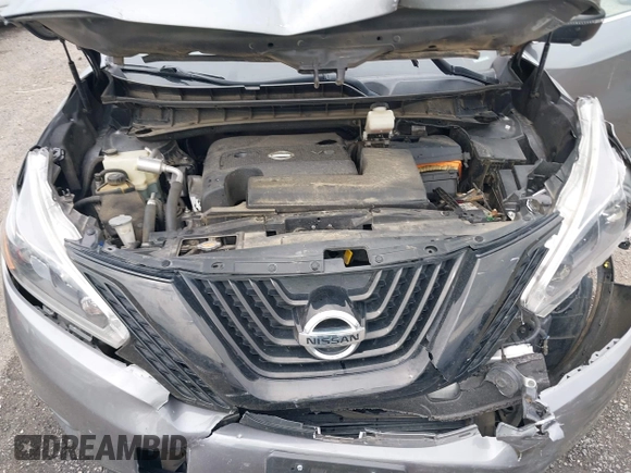 2018 Nissan Murano S with VIN 5N1AZ2MG8JN160124, listed as a IAAI auction lot 41921370 with 92,797 mi miles and . Bid and sale history available at DreamBid. Image 10.