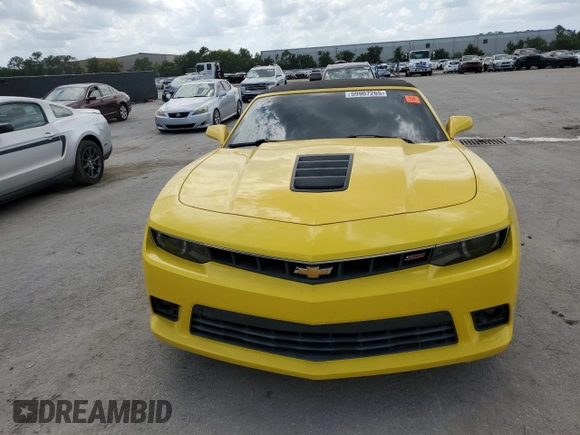 2015 Chevrolet Camaro SS с VIN 2G1FK3DJ7F9281942, выставлен на аукционе Copart как лот 59907265 с пробегом 158 668 миль миль и Чистый • Clean title. История ставок и продаж доступна на DreamBid. Изображение 5.