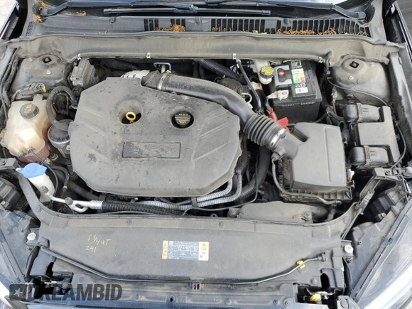 2016 Ford Fusion Titanium with VIN 3FA6P0K93GR221108, listed as a Copart auction lot 58231615 with 103,344 mi miles and Salvage title. Bid and sale history available at DreamBid. Image 11.