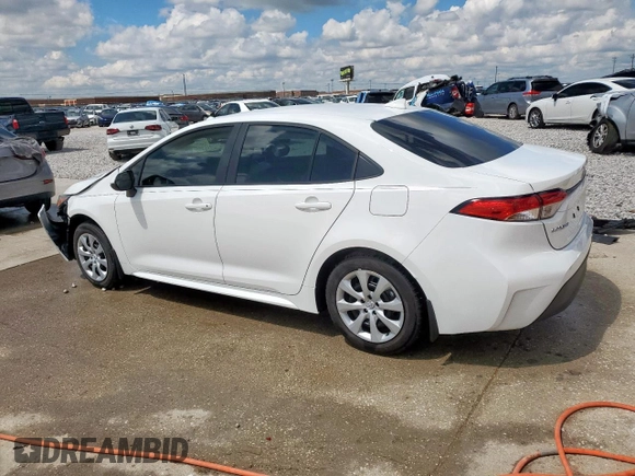 2024 Toyota Corolla LE with VIN 5YFB4MDE8RP207961, listed as a Copart auction lot 56241405 with 4,863 mi miles and Salvage title. Bid and sale history available at DreamBid. Image 2.