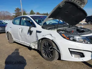 2015 Kia Optima LX with VIN KNAGM4A73F5600350, listed as a IAAI auction lot 41811976 with 154,924 mi miles. Bid and sale history available at carsss.com. Image 11.