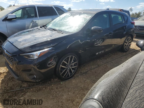 2024 Subaru Impreza Sport with VIN JF1GUAFC4R8373377, listed as a Copart auction lot 75024834 with 1,404 mi miles and Salvage Title. Bid and sale history available at carsss.com. Image 1.