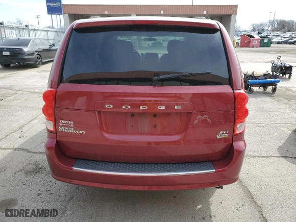 2015 Dodge Grand Caravan SXT with VIN 2C4RDGCG9FR718254, listed as a Copart auction lot 50202115 with 107,825 mi miles and Salvage Title. Bid and sale history available at carsss.com. Image 6.