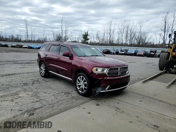 2017 Dodge Durango SXT with VIN 1C4RDJAG4HC960915, listed as a Copart auction lot 51360485 with 85,107 mi miles and Salvage Title. Bid and sale history available at DreamBid. Image 11.