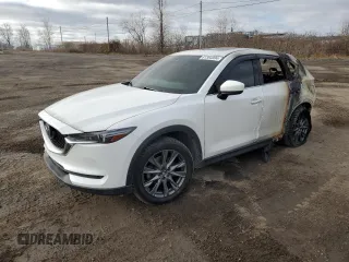 2019 Mazda CX-5 Signature with VIN JM3KFBEY1K0543983, listed as a Copart auction lot 81364304 with 0 mi miles and Non Repairable. Bid and sale history available at carsss.com. Image 1.