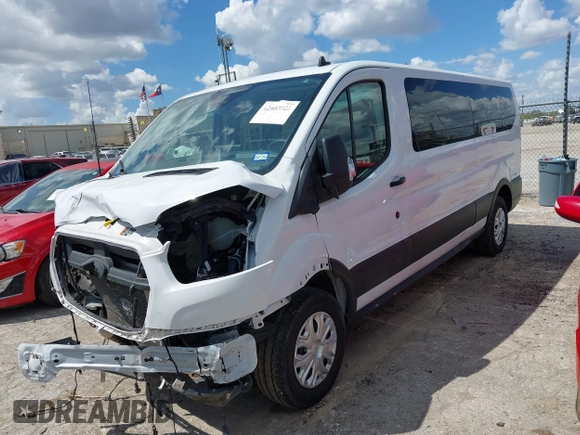 2023 Ford Transit Passenger XL z VIN 1FBAX2Y8XPKA68850, wystawiony jako IAAI lot #42603923 z przebiegiem 37 840 mil mil oraz . Historia ofert i sprzedaży dostępna na DreamBid. Obrazek 2.