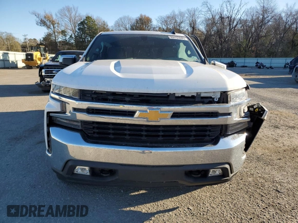 2021 Chevrolet Silverado 1500 LT with VIN 3GCUYDET7MG288203, listed as a Copart auction lot 89293605 with 40,755 mi miles and Salvage Title. Bid and sale history available at carsss.com. Image 5.
