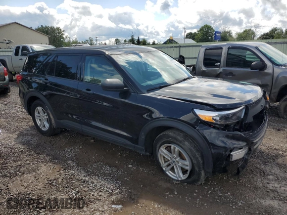 2023 Ford Explorer with VIN 1FMSK8BH6PGB27126, listed as a Copart auction lot 67770524 with 41,519 mi miles and Salvage title. Bid and sale history available at DreamBid. Image 4.