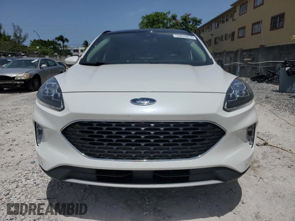 2020 Ford Escape Titanium Hybrid with VIN 1FMCU9DZ0LUB95931, listed as a Copart auction lot 59876815 with 67,932 mi miles and Salvage title. Bid and sale history available at DreamBid. Image 5.