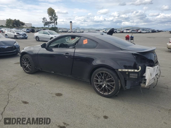 2013 Infiniti G37 IPL with VIN JN1CV6EK1DM900032, listed as a Copart auction lot 54853805 with 120,951 mi miles and Salvage Title. Bid and sale history available at DreamBid. Image 2.