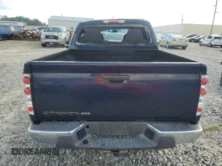 2007 GMC Canyon SLE1 with VIN 1GTCS139978239016, listed as a Copart auction lot 74303524 with 136,579 mi miles and Salvage Title. Bid and sale history available at carsss.com. Image 6.