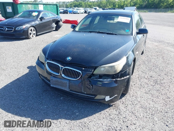 2008 BMW 5 Series 528i with VIN WBANU53548CT17074, listed as a IAAI auction lot 39244408 with 85,906 mi miles and . Bid and sale history available at carsss.com. Image 6.