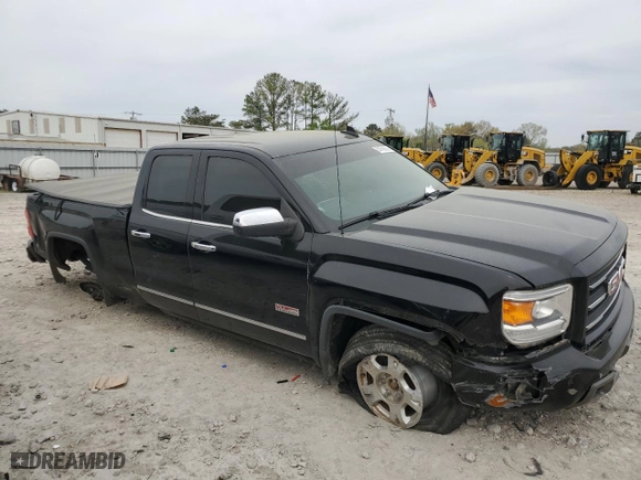 2015 GMC Sierra 1500 SLE with VIN 1GTV2UEC0FZ434658, listed as a Copart auction lot 50768555 with 166,198 mi miles and Clean Title. Bid and sale history available at carsss.com. Image 4.