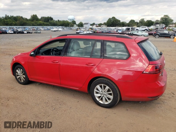 2017 Volkswagen Golf SportWagen S with VIN 3VWC17AU6HM506264, listed as a Copart auction lot 68560744 with Not Provided miles and Clean Title. Bid and sale history available at carsss.com. Image 2.