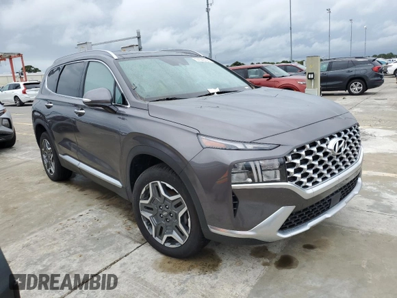 2022 Hyundai Santa Fe Hybrid SEL Premium with VIN KM8S3DA13NU053415, listed as a Copart auction lot 74149704 with 0 mi miles and Non Repairable. Bid and sale history available at carsss.com. Image 4.