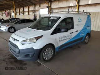 2016 Ford Transit Connect XL with VIN NM0LS7E75G1246422, listed as a Copart auction lot 62190355 with 215,188 mi miles and Salvage title. Bid and sale history available at DreamBid. Image 1.