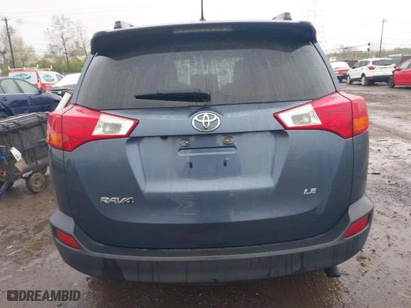 2014 Toyota RAV4 LE with VIN JTMZFREV5ED036426, listed as a IAAI auction lot 41972556 with 84,944 mi miles. Bid and sale history available at carsss.com. Image 16.