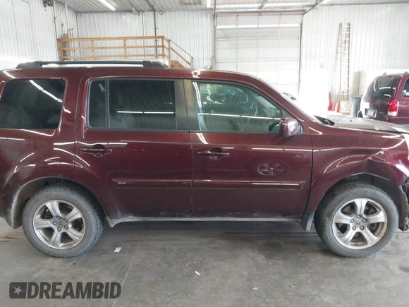 2013 Honda Pilot EX-L with VIN 5FNYF4H62DB044848, listed as a IAAI auction lot 40098280 with 113,829 mi miles and . Bid and sale history available at carsss.com. Image 14.