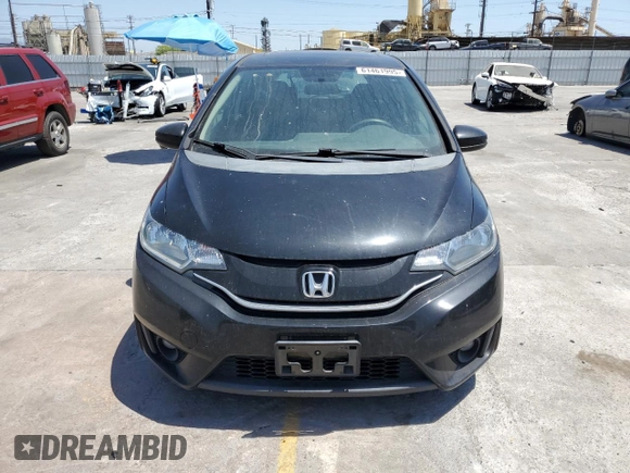 2015 Honda Fit EX-L with VIN 3HGGK5H80FM724424, listed as a Copart auction lot 61461995 with 93,066 mi miles and Salvage title. Bid and sale history available at DreamBid. Image 5.